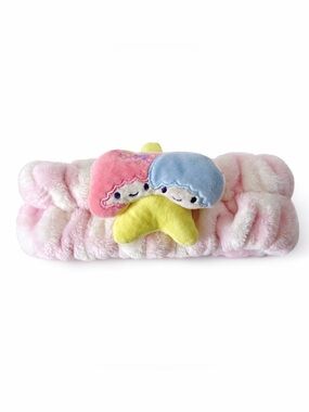 Creme Shop Little Twin Stars Spa Headband Plush Skincare Kawaii